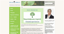 Desktop Screenshot of loeprich.de